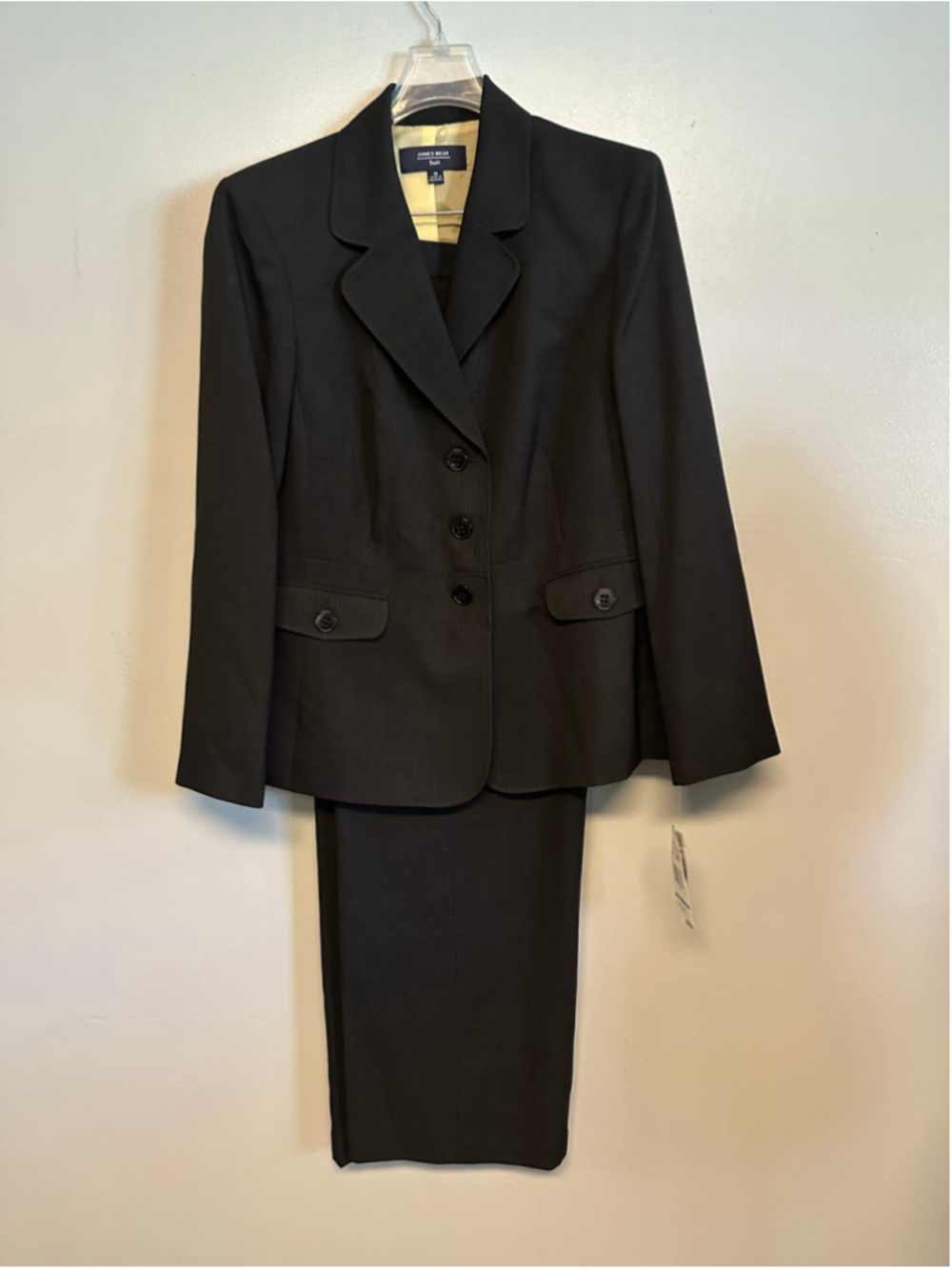 Jones Wear Black Pantsuit Womens Size 18